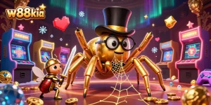 Engage with captivating W88Kia gaming adventures featuring thrilling characters and vibrant casino-themed action.