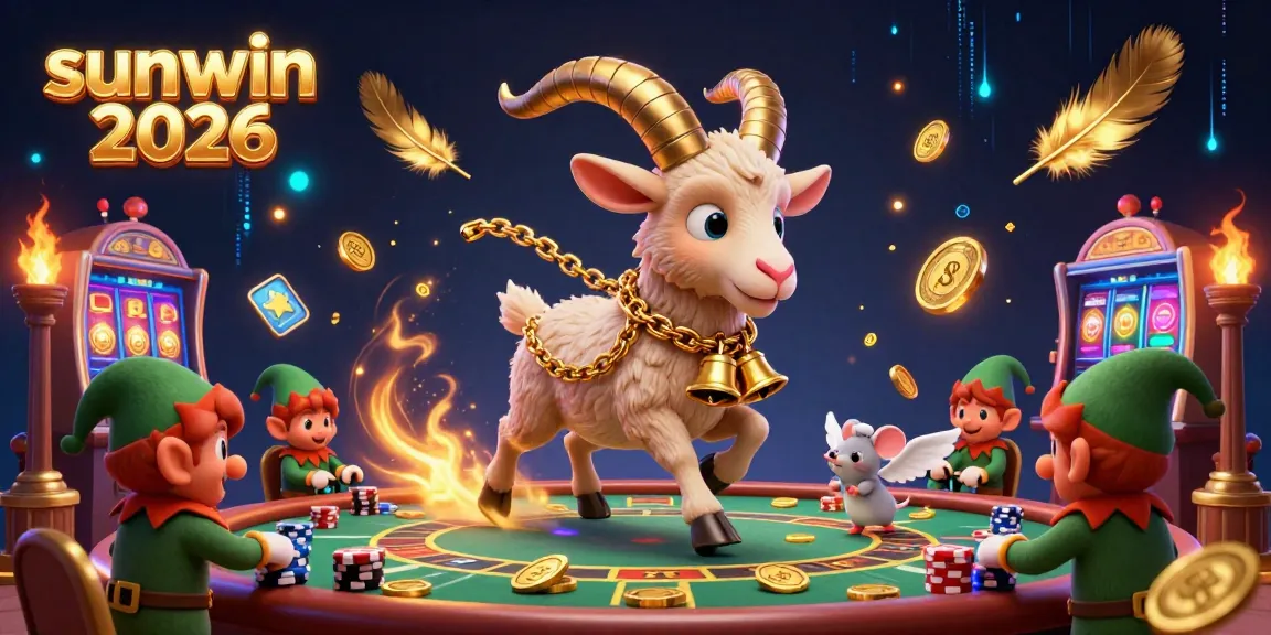 Engage with exciting slots at Sunwin 2026, featuring dynamic casino scenes and action-packed graphics.