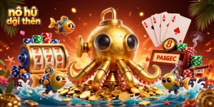 Win big with nổ hũ đổi thưởng in a vibrant 3D casino atmosphere featuring dynamic slot elements.